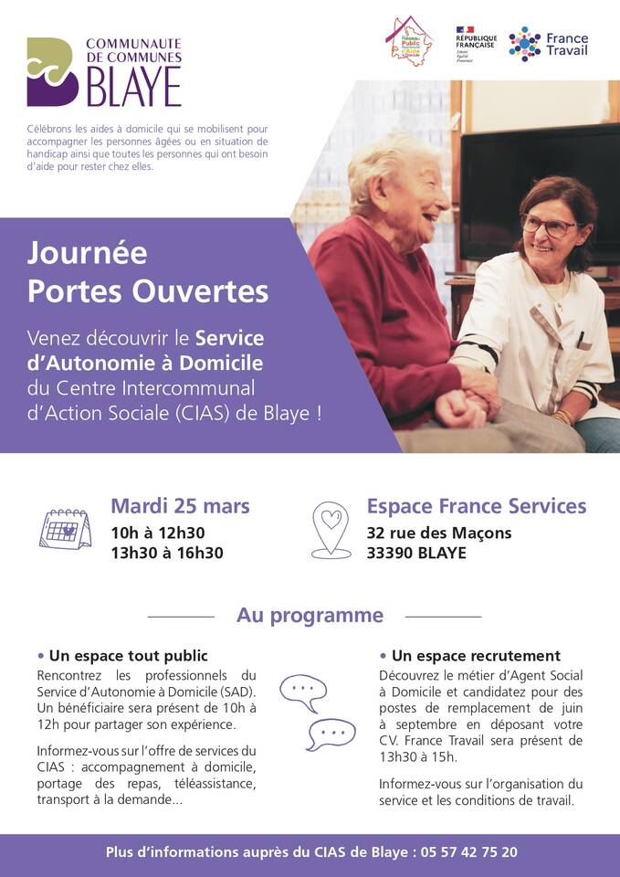 Venez nous voir Journée Portes Ouvertes SAD 25 MARS 2025 page 0001